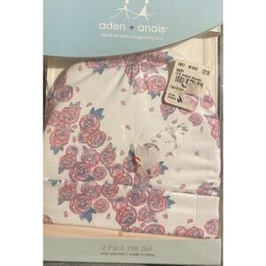 NWT Adan & Anais Newborn Girl Hat Pink Infant